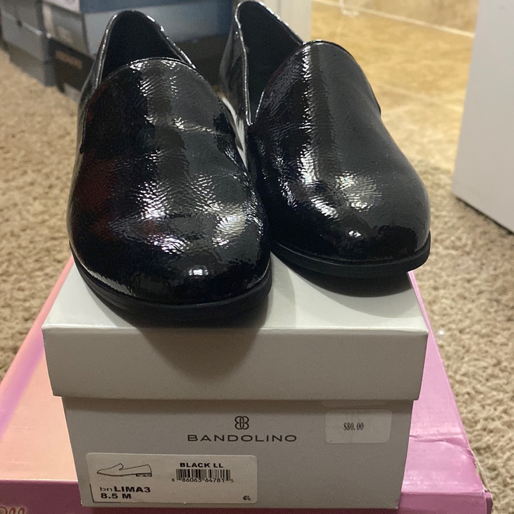 Bandolino Black Patent Shoe